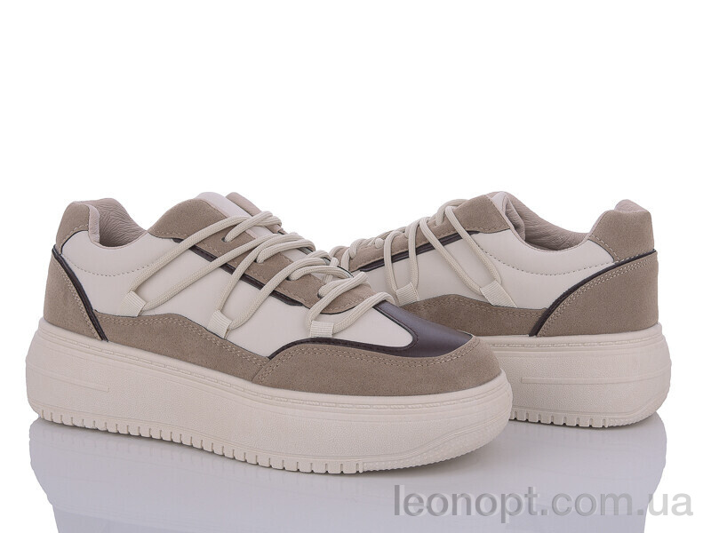 Кросівки YiYi YB038 beige-brown