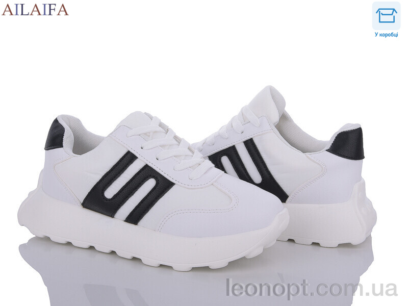 Кросівки Ailaifa 2391 white-black