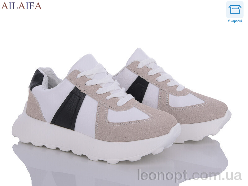 Кросівки Ailaifa 2395-2 white-black