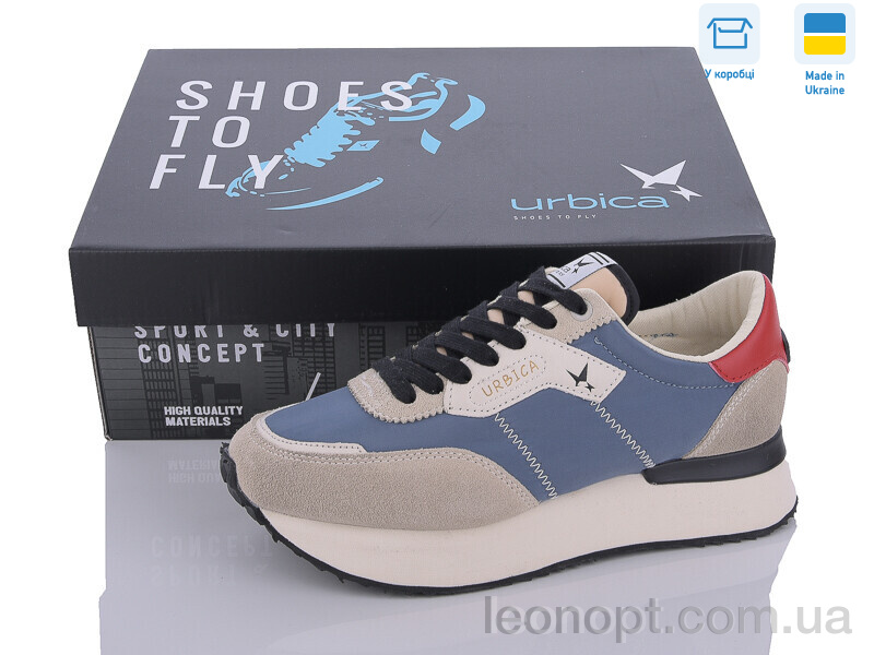 Кросівки Restime UWB24096 blue-grey
