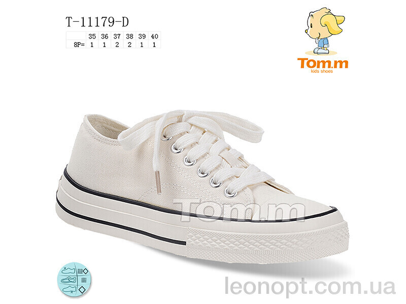 Кеды TOM.M T-11179-D