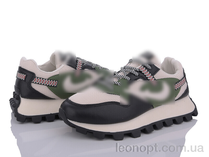 Кросівки Violeta 81-3(81-32) beige-green