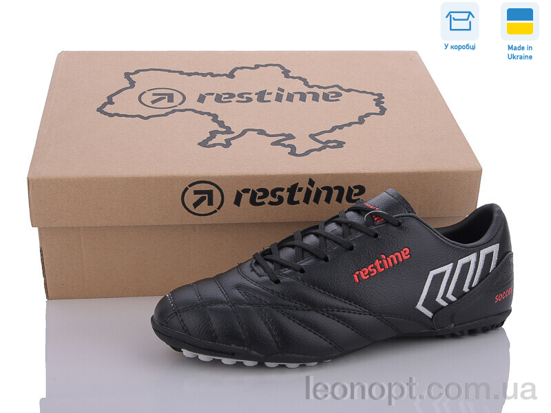 Футбольная обувь Restime DWB24128-1 black-red