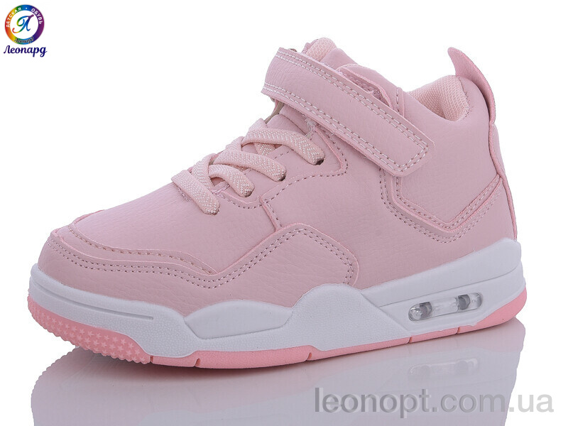 Кросівки Леопард W084-B6 pink