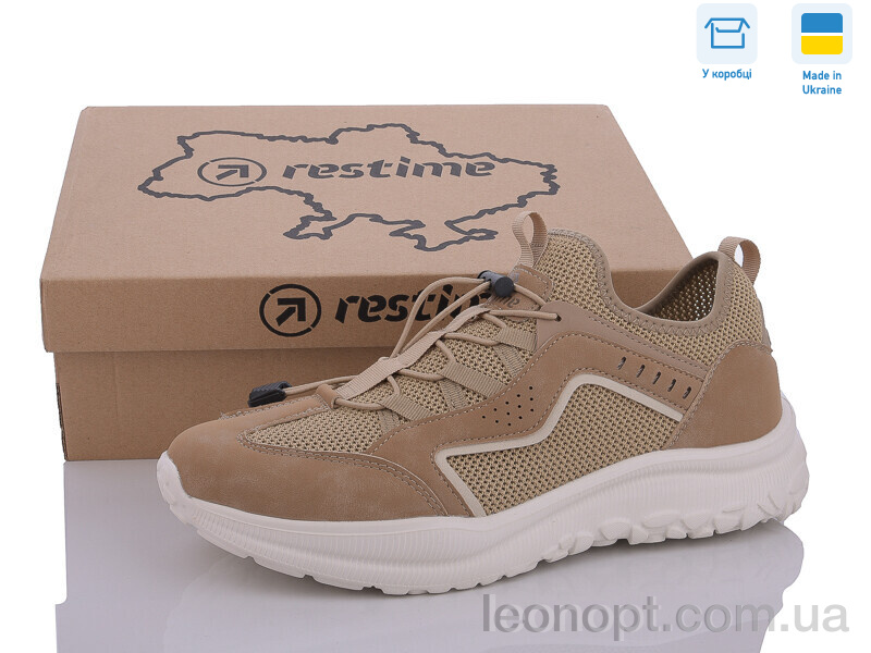 Кросівки Restime AML24024 beige