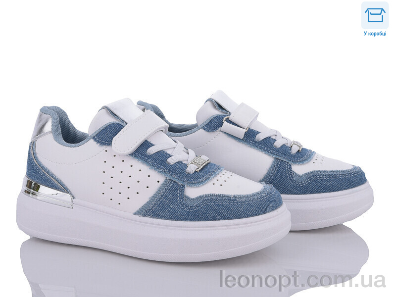 Кросівки Цветик WW159 white-denime blue
