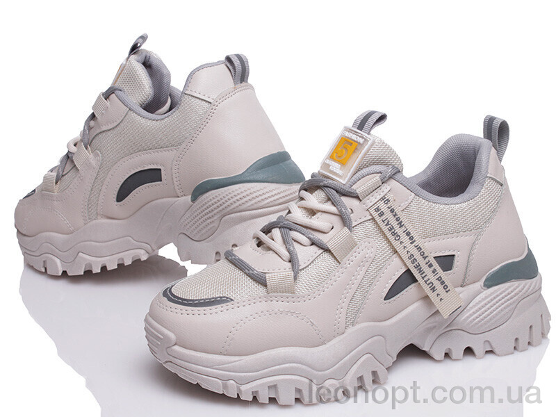 Кросівки Prime-Opt Prime P-N827-1 beige-gray