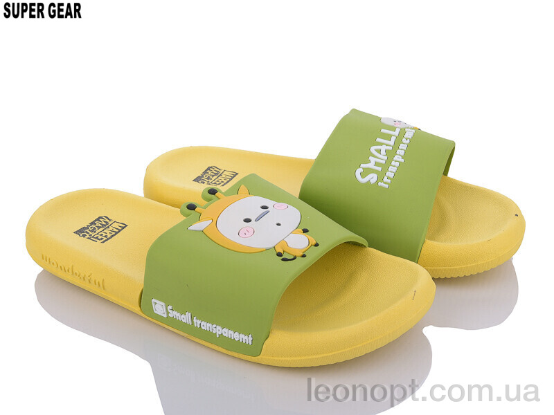 Шльопанці Super Gear A831-1 yellow