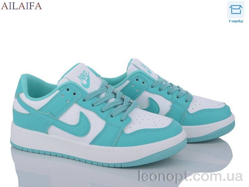 Кроссовки Ailaifa AJ06 white-green
