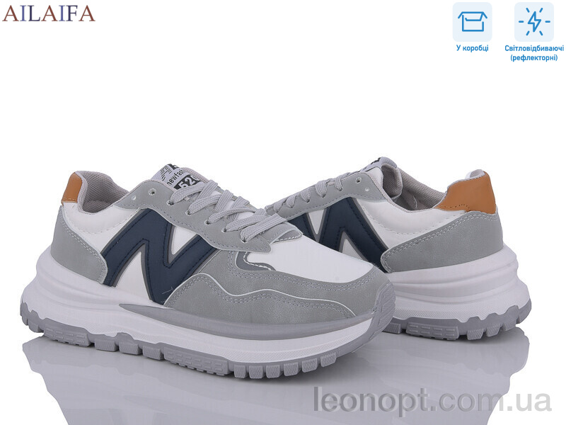 Кросівки Ailaifa M507 white-blue