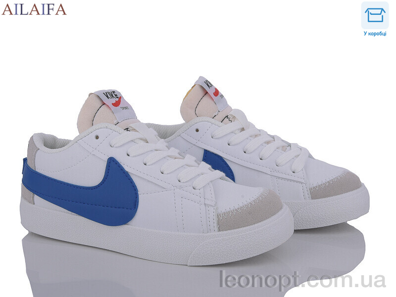 Кросівки Ailaifa K011 white-blue