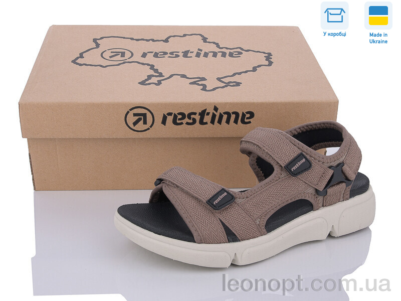 Босоніжки Restime YWL24109 brown
