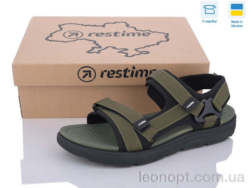 Сандалі Restime MML24224 khaki