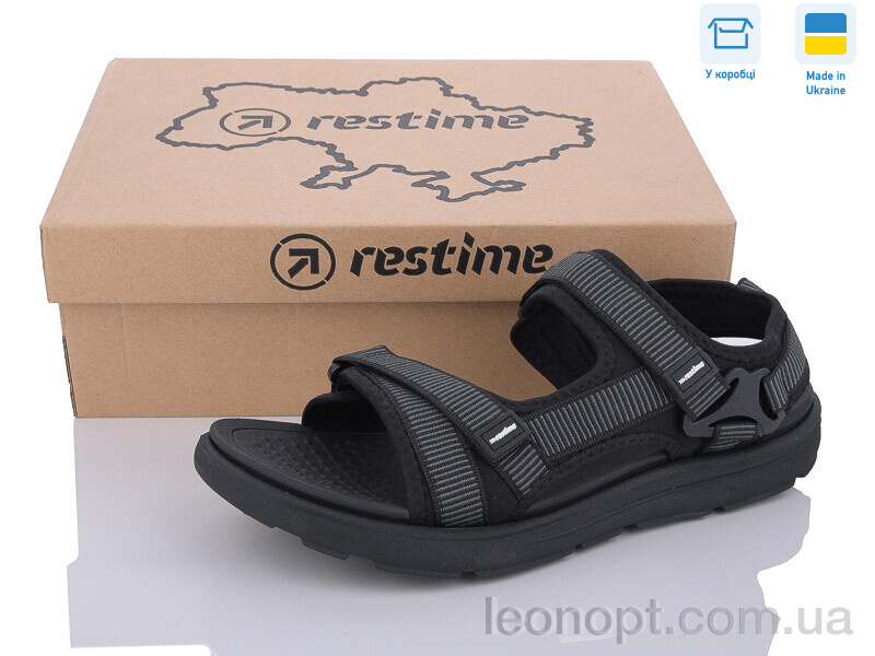 Сандалі Restime MML24224 grey