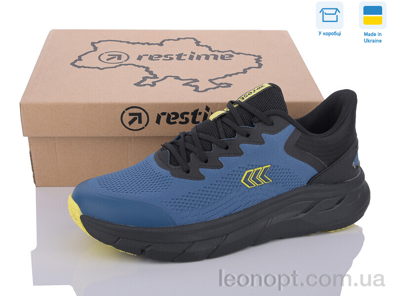 Кросівки Restime EML24028 navy-yellow