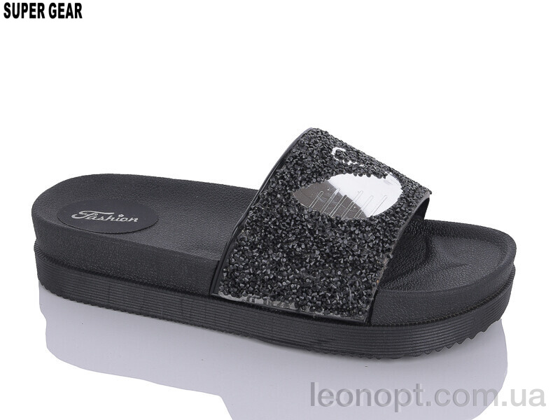 Шлепки Super Gear A752 black