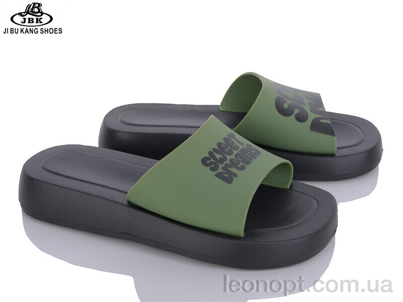 Шлепки Jibukang A6216 green