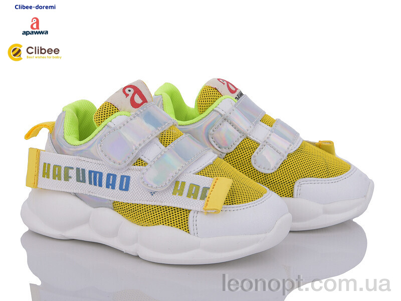 Кроссовки Clibee-Doremi TC105 yellow