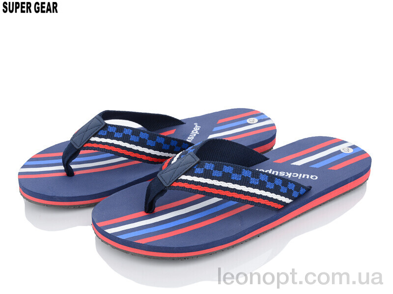 Шльопанці Super Gear V768 navy