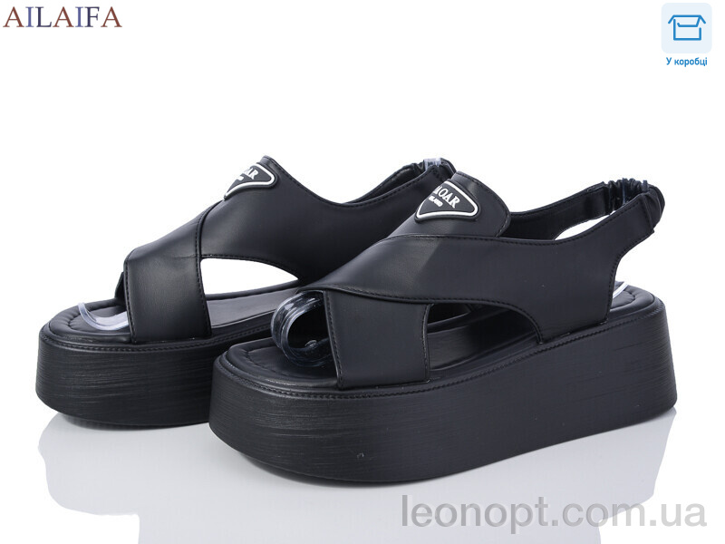 Босоніжки Ailaifa 8032 black