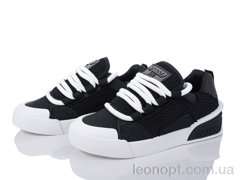 Кросівки Violeta 143-42 black-white