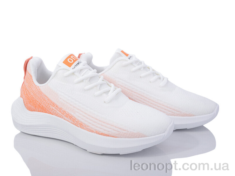 Кросівки Violeta 176-40 white-orange