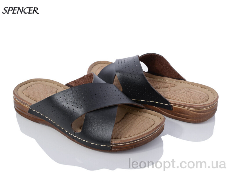 Шльопанці Spencer 01 black