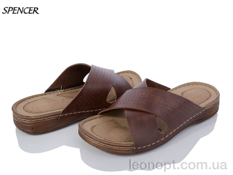 Шльопанці Spencer 01 brown