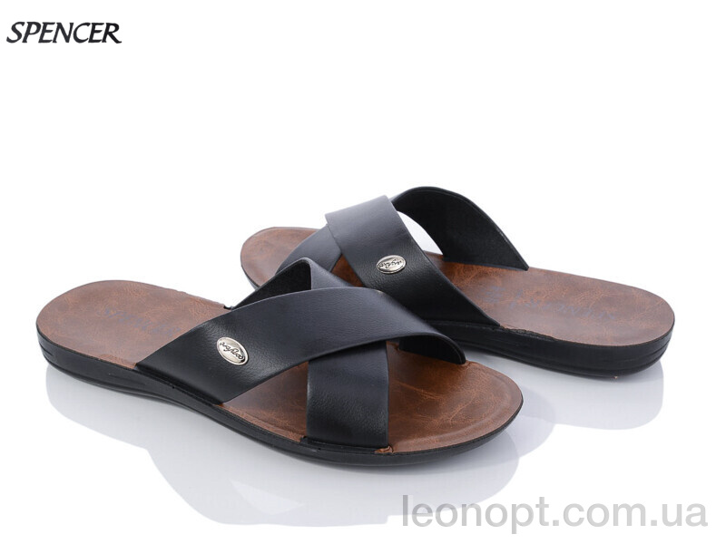 Шльопанці Spencer 3404 black