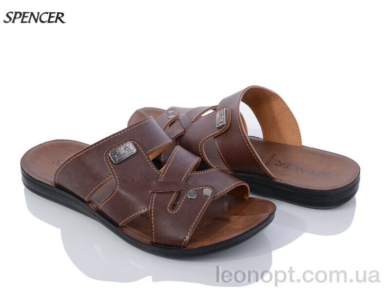 Шльопанці Spencer 10502 brown