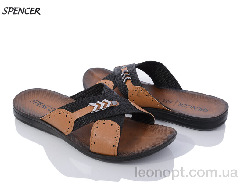 Шльопанці Spencer 3666 black