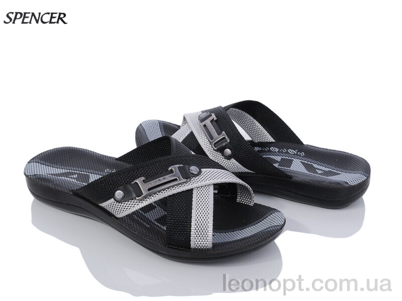 Шльопанці Spencer 007 black