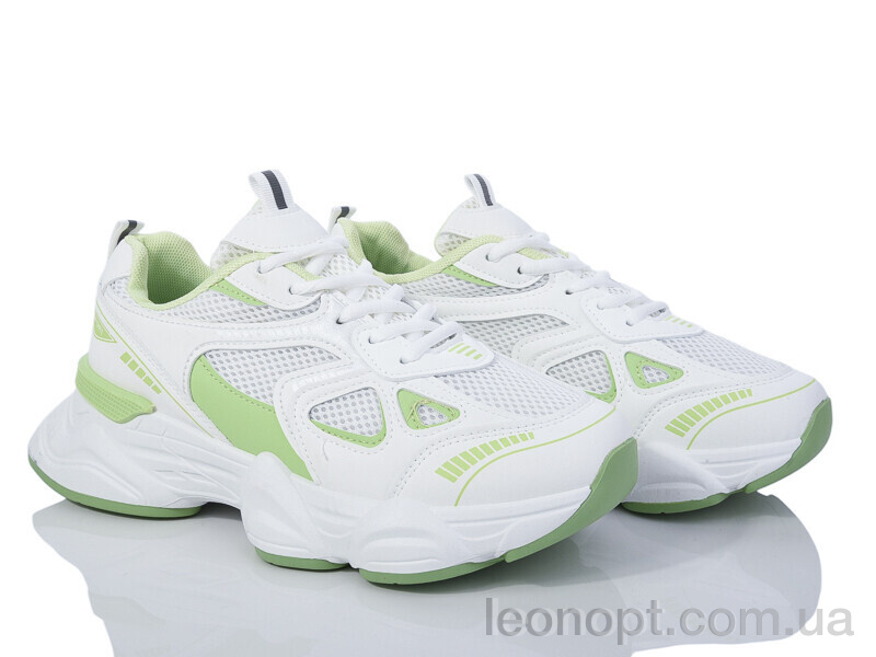 Кросівки Violeta 20-1030 white-green