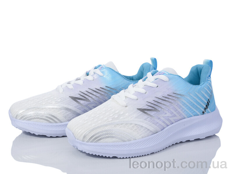 Кроссовки Violeta 182-36 white-blue