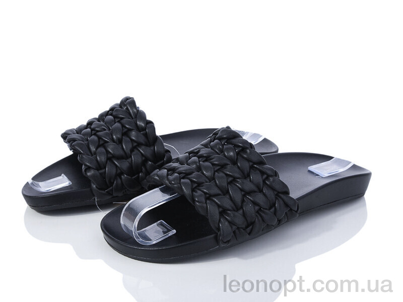 Шлепки LOOK STOCK 17730 black