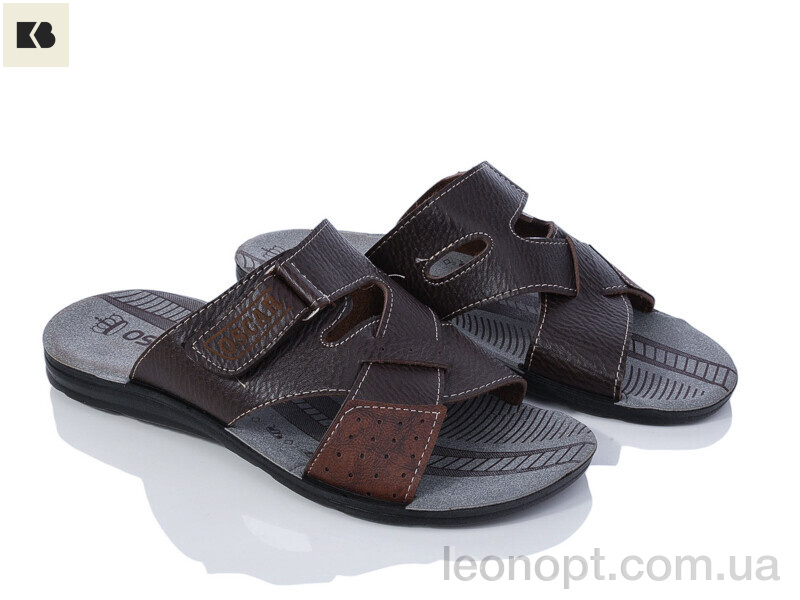 Шлепки BIG 3609-46 brown