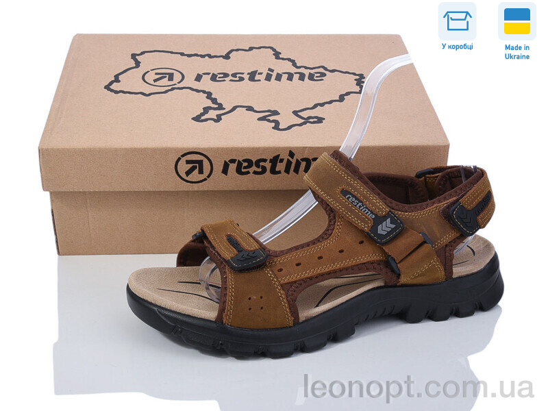 Сандалі Restime NML24040 l.brown