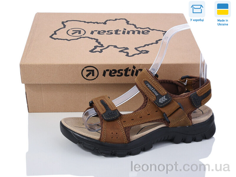 Сандалі Restime NWL24040 l.brown