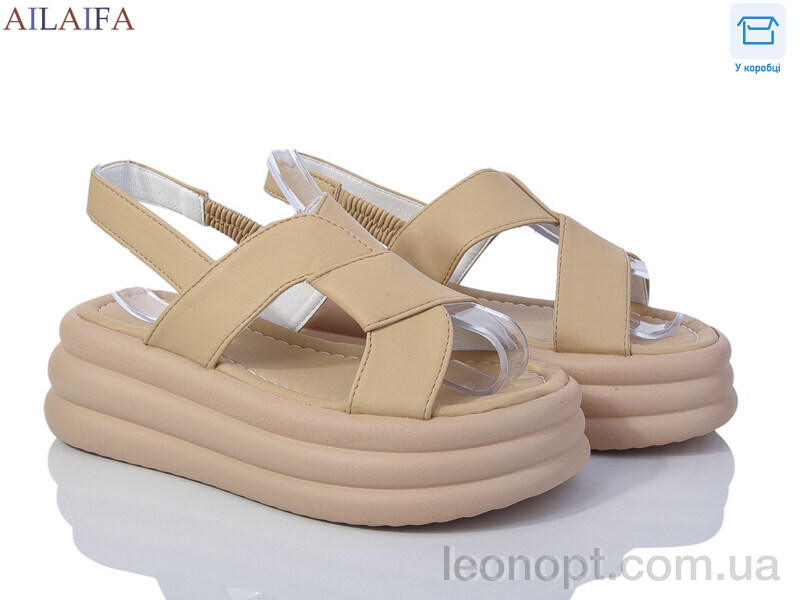Босоніжки Ailaifa 7017 khaki