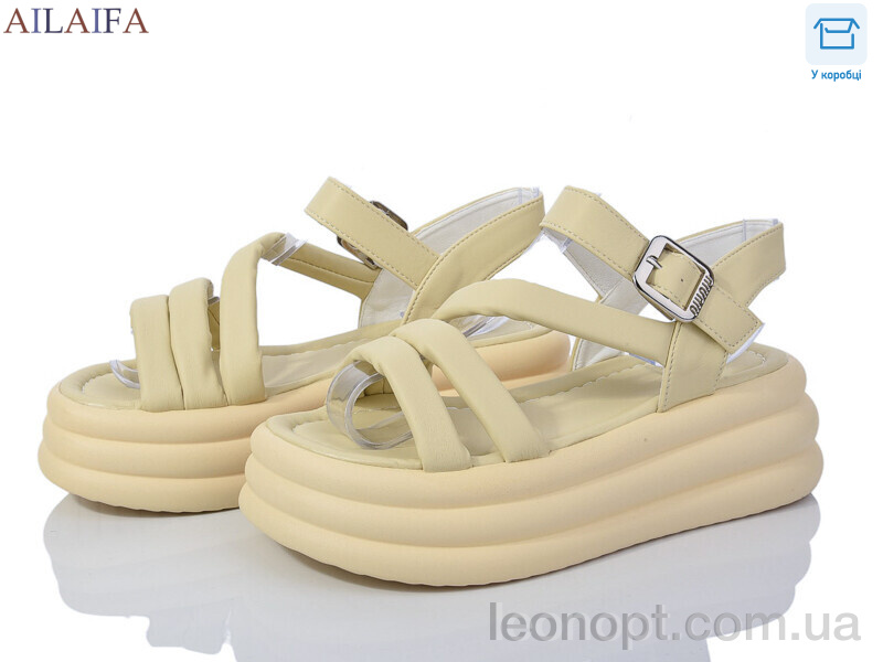 Босоніжки Ailaifa 7016 yellow
