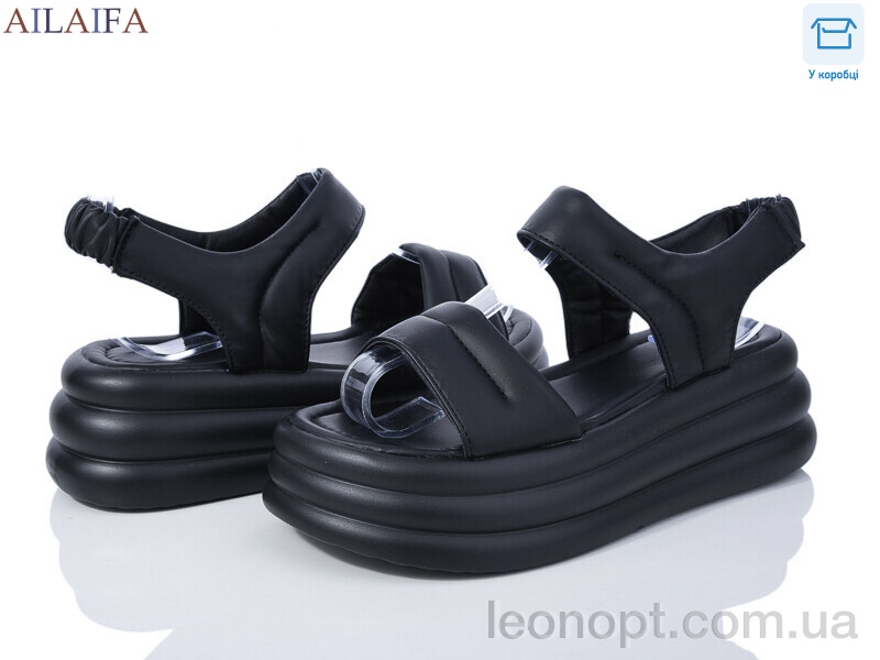Босоніжки Ailaifa 7020 all black