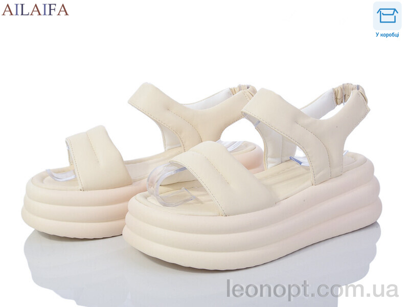 Босоніжки Ailaifa 7020 beige