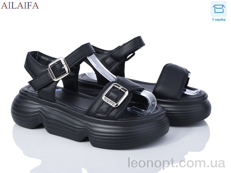 Босоніжки Ailaifa 7051 black