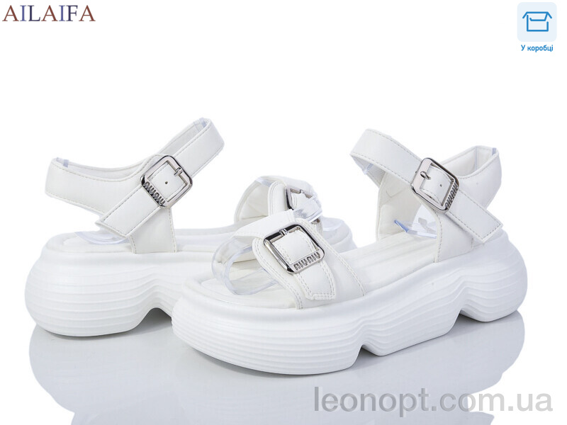 Босоніжки Ailaifa 7051 white