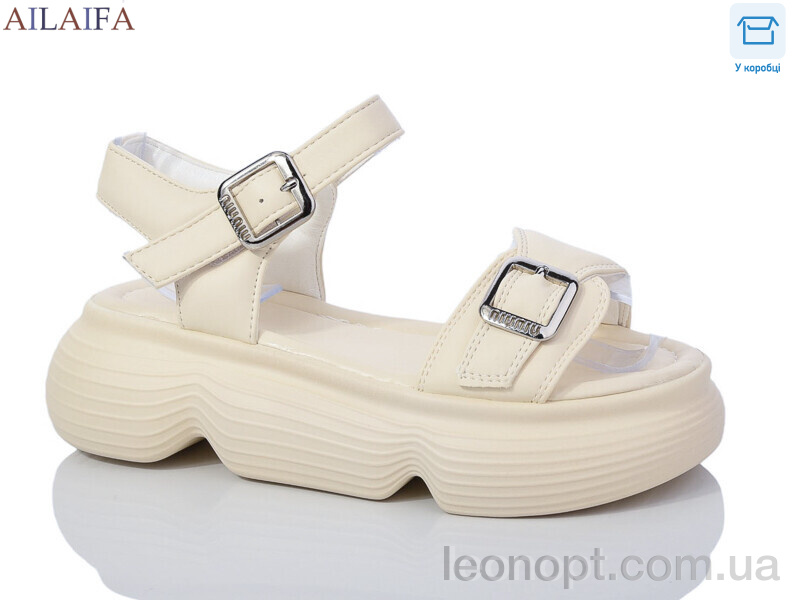 Босоніжки Ailaifa 7051-1 beige
