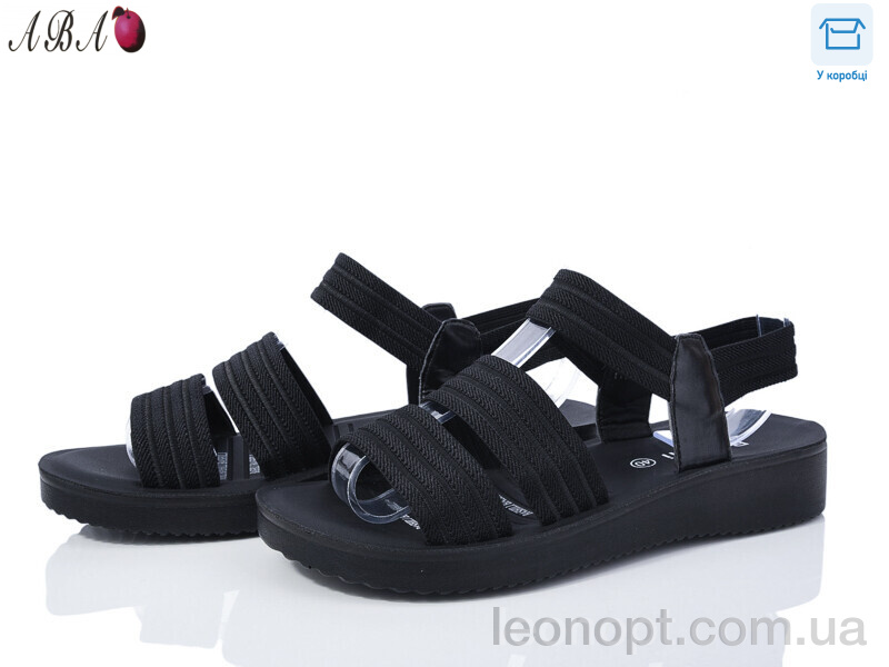 Босоніжки Aba H5357 black