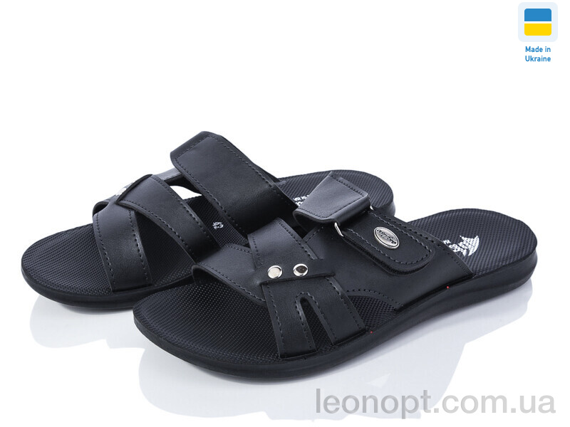 Шльопанці DeMur 2024-042 black