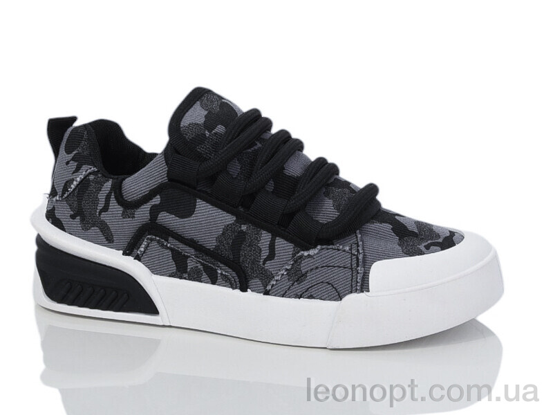 Кеды Violeta 143-43 black-white