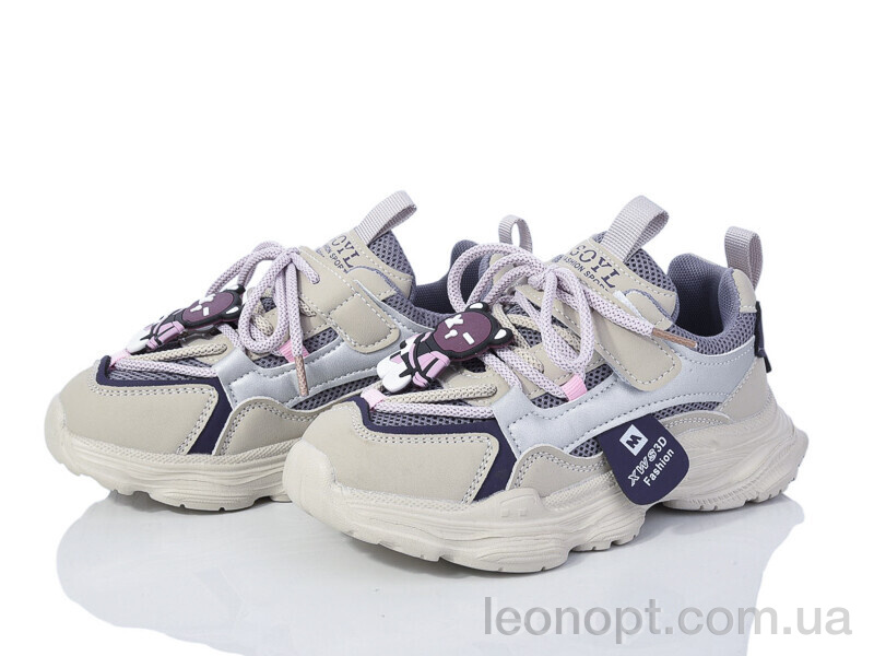 Кросівки Violeta G42(8010) beige-purple