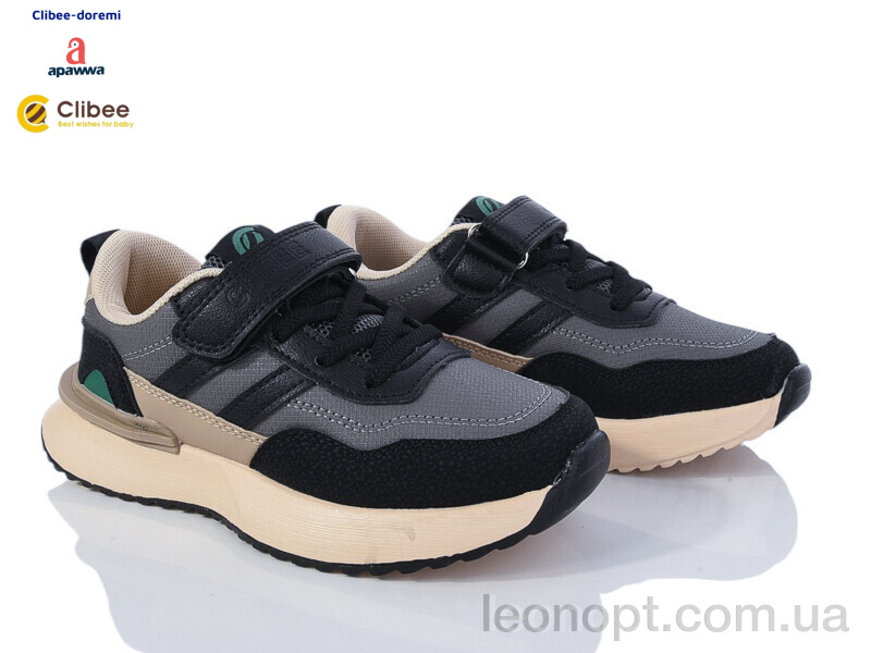 Кроссовки Clibee-Doremi EC282 black-grey
